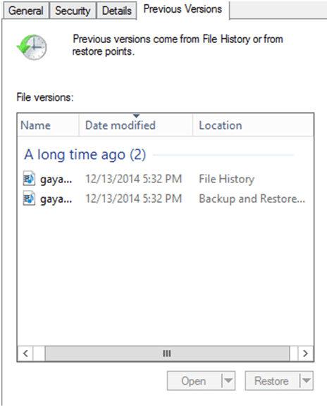 Recover images through Windows backup-2