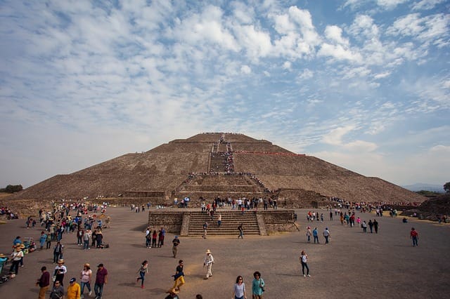 Massive Pyramids at Teotihuacan