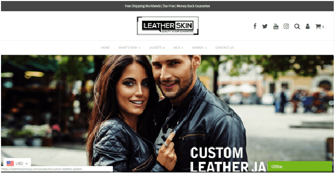 leather skin shop