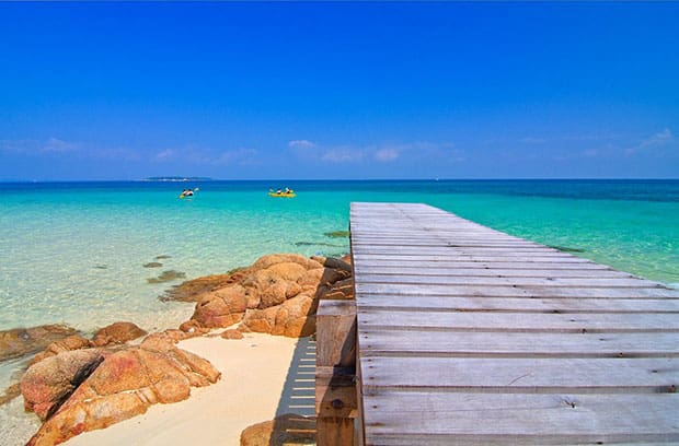 Koh Larn beach Thailand